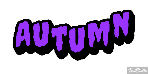 Autumn Efekt tekstowy