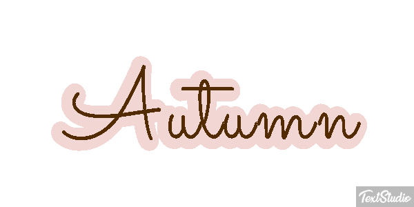 Autumn Efekt tekstowy