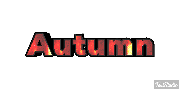 Autumn Efekt tekstowy