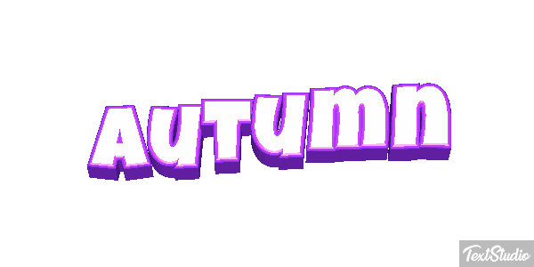 Autumn Efekt tekstowy