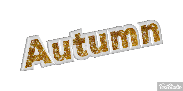 Autumn Efekt tekstowy