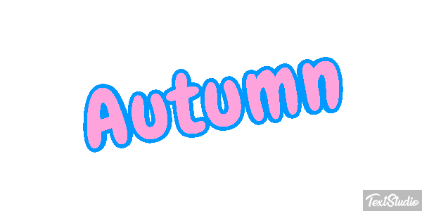 Autumn Efekt tekstowy