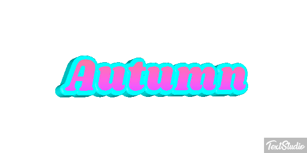 Autumn Efekt tekstowy
