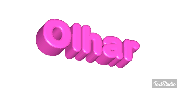 Olhar Text effect