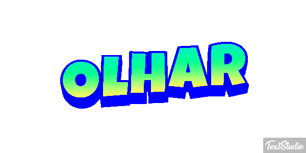 Olhar Text effect