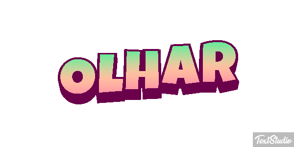 Olhar Text effect