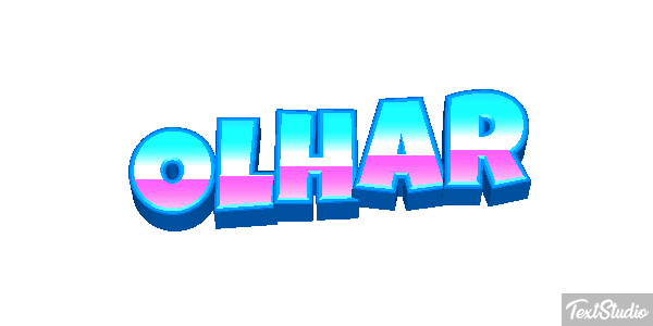 Olhar Text effect