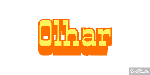 Olhar Text effect