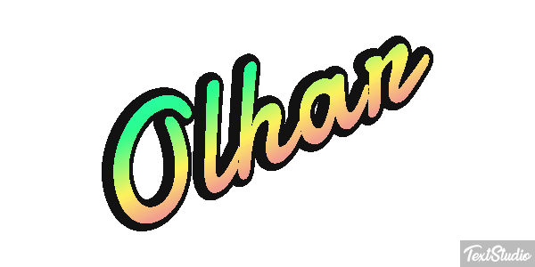 Olhar Text effect
