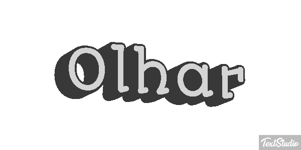 Olhar Text effect