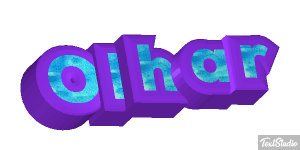 Olhar Text effect