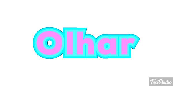 Olhar Text effect