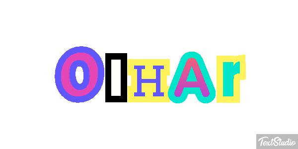 Olhar Text effect