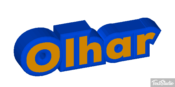 Olhar Text effect