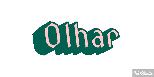 Olhar Text effect