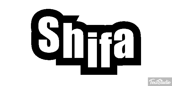 Shifa Text effect