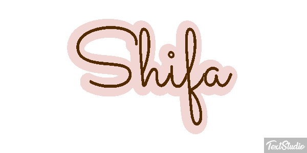 Shifa Text effect