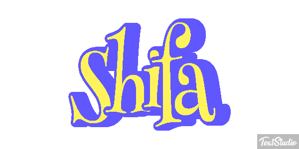Shifa Text effect