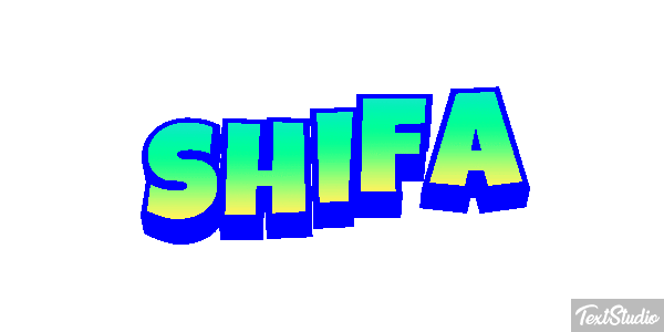 Shifa Text effect