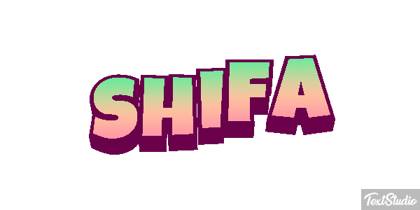 Shifa Text effect