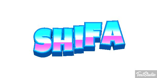 Shifa Text effect