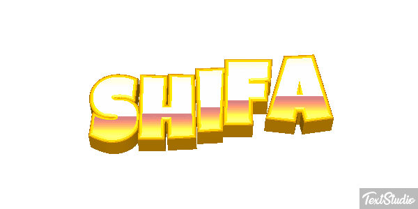 Shifa Text effect