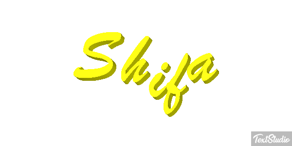 Shifa Text effect