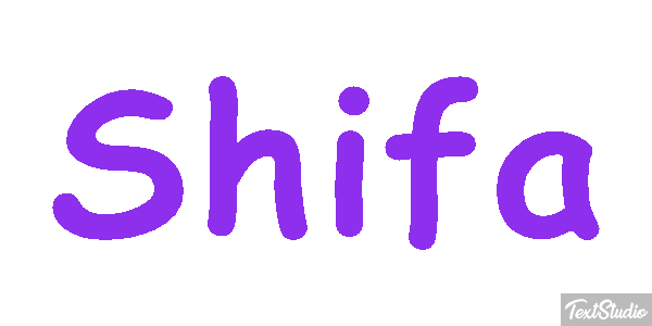 Shifa Text effect
