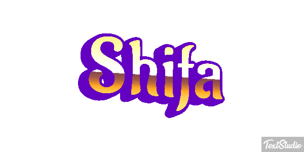 Shifa Text effect