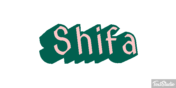 Shifa Text effect