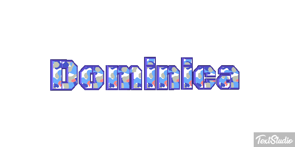 Dominica Text effect