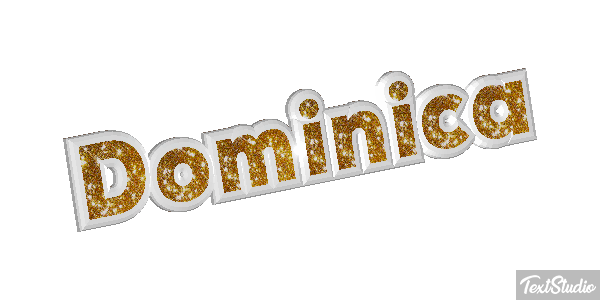 Dominica Text effect