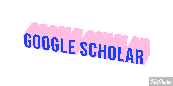 Google Scholar Text effect