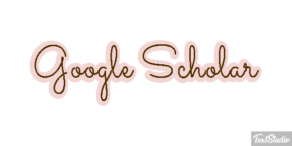 Google Scholar Text effect