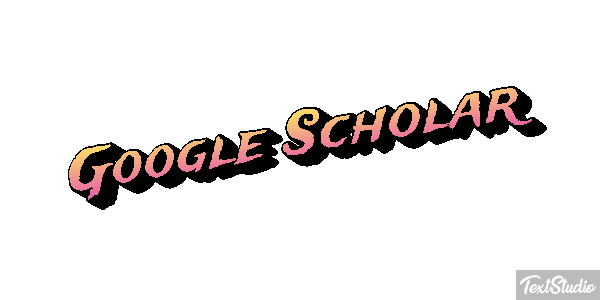 Google Scholar Text effect