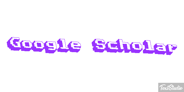 Google Scholar Text effect