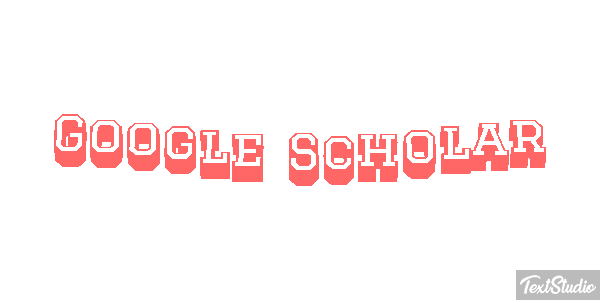 Google Scholar Text effect