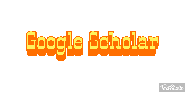 Google Scholar Text effect