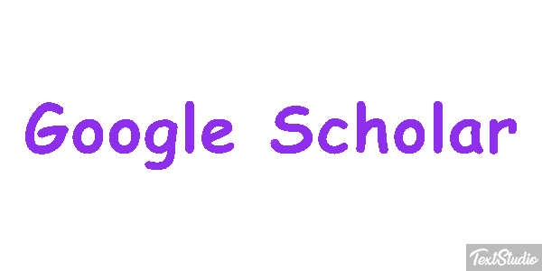 Google Scholar Text effect