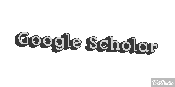 Google Scholar Text effect