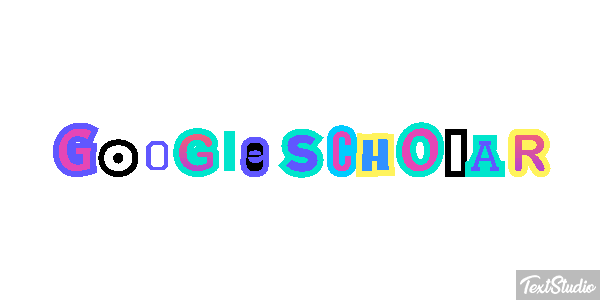 Google Scholar Text effect