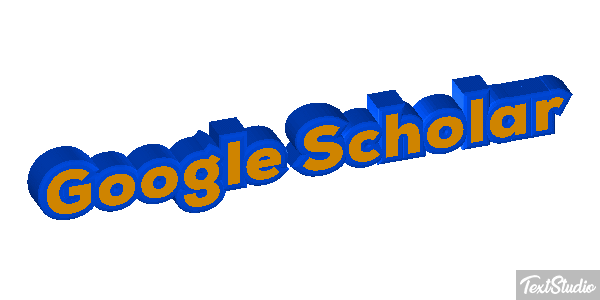 Google Scholar Text effect