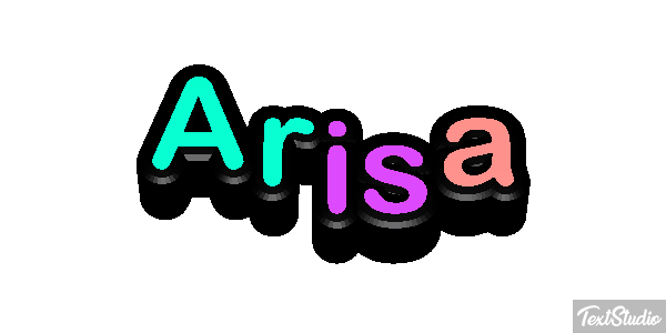 Arisa Text effect