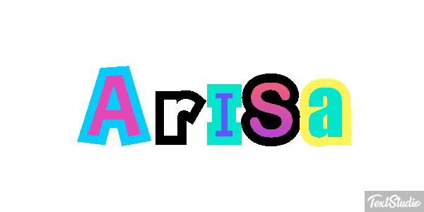 Arisa Text effect