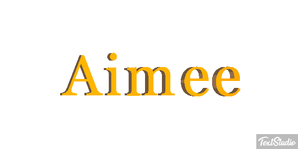 Aimée Effetto testo