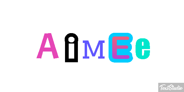 Aimée Effetto testo