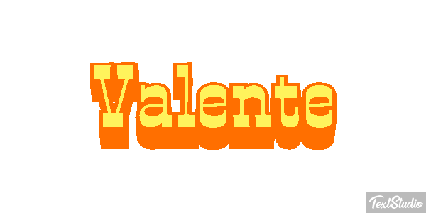 Valente Effetto testo