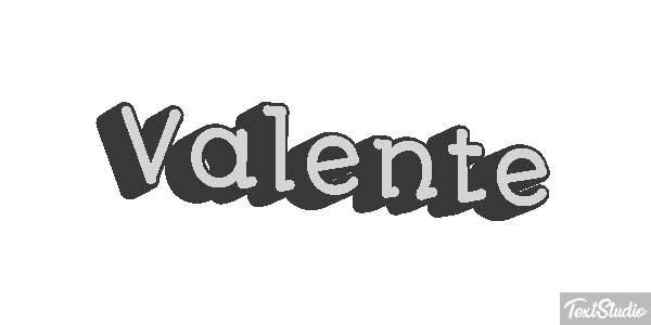 Valente Effetto testo