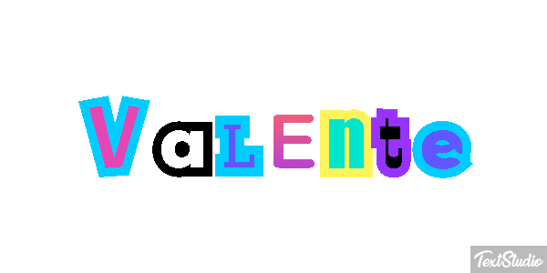Valente Effetto testo