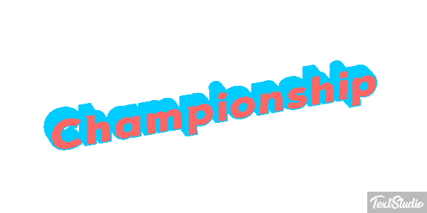 Championship Effet de texte